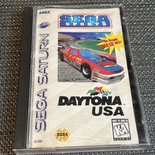 Daytona USA (Sega Saturn, 1995) With Registration Card, Tested, Authentic