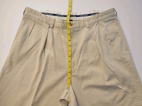 Pantalones Cortos Informales Polo Golf Chino Para Hombre 38 Caqui 7 Entrepiernas Lona Enchapada Frontal - Imagen 6 de 10