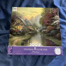 Thomas Kincade Painter of Light A QUIET EVENING Jigsaw Puzzle 300 PCS 18” x 14”