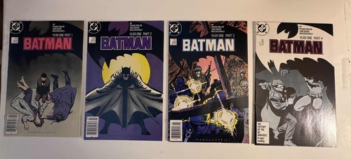 Batman 404-407 Year One Parts 1-4 Iconic Frank Miller-Dave Mazzucchelli Story!