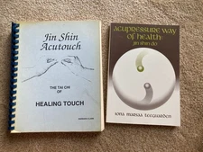 Jin Shin Acutouch - Barbara Walker (1987) + Acupressure - Teeguarden (1978) RARE