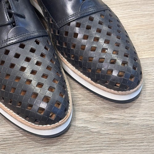 Aquatalia Italien NEU Zaira Damenschuhe 9,5 schwarz Leder Oxford Slipper 450 $ - Bild 6 von 14