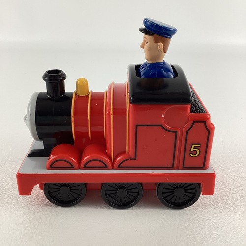 Thomas The Tank Engine & Friends Push Down N Go James Train 2007 Hit Toddler Toy - Picture 6 of 7