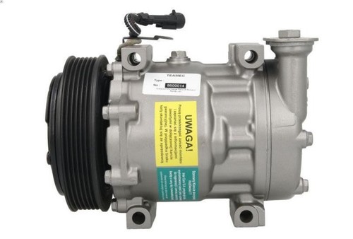 Compressore Aria Condizionata TEAMEC 8600014 per FIAT BRAVO I (182_) 2 1995-1998 - Foto 11 di 11