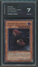 Yu-Gi-Oh! Vanity`s Fiend CDIP-IT017 - Ultimate Rare - 1.st edition - AiGrading 7