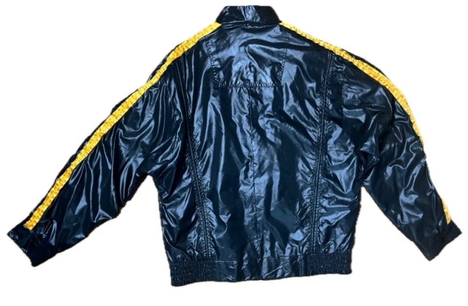 Chaqueta cortavientos vintage Kodak Racing abrigo talla grande ropa de calle Starboy Foto 4 de 4