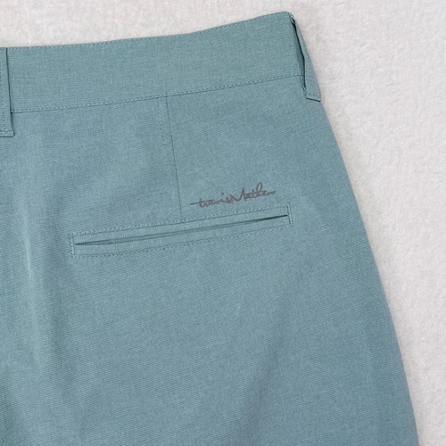 Travis Mathew Shorts Mens Size 34 Blue Performance Stretch Hybrid Golf Casual - Picture 4 of 7