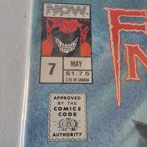Fright Night #7 Vol. 1 cómic retro Now 1988 años 80 - Imagen 2 de 2