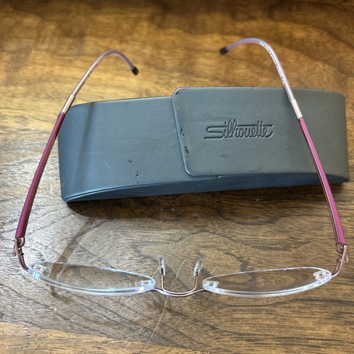 Gafas Silhouette sin montura con estuche hechas en Australia 7622 40 6054 19 140 rosa - Imagen 5 de 14