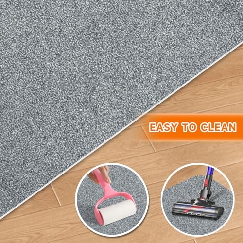 Schreibtisch Stuhl Matte für Hartholz & Fliesenboden, 47"x36" Büro 47" x 36" hellgrau - Bild 6 von 7