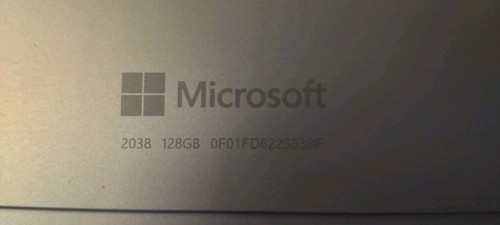 Microsoft Surface Pro 9 2038 i5|8|1TB Tablet Battery Cycle #206 - Picture 4 of 4