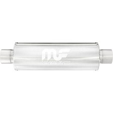 MagnaFlow Straight-Through Performance Muffler; 3in. Center/Center; 4x14x4 Body