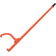 60" Long Handle Log Lifter, Adjustable Heavy Duty Log Roller, Cant Hook with ...