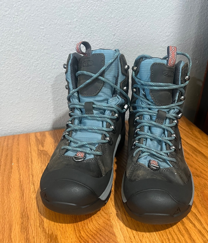 Keen Revel 4 halbhohe Polarmagnet/Nordatlantik Schneestiefel Schnürstiefel Größe 8