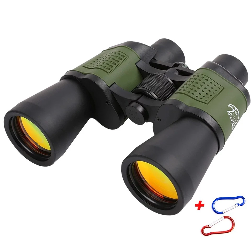 10000M 100X100 Day/Night HD Hunting Binoculars Waterproof Telescopes Coordinates - Image 3 of 4