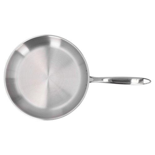 11.02in Stainless Steel Frying Pan Thickened 304 Stainless Steel Uncoated 3 - Picture 7 of 23