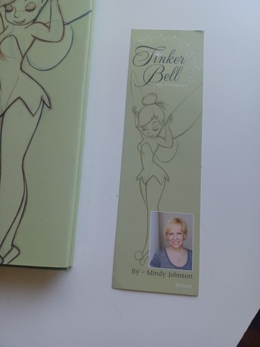SIGNED Tinker Bell : An Evolution by Mindy Johnson (2013, Hardcover) w/ Bookmark - Picture 13 of 14