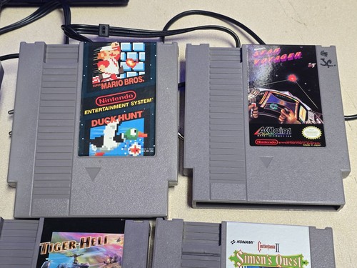 1985 Original NES Nintendo System Console + New 72 Pin Authentic & Clean! SMARIO - Picture 6 of 15