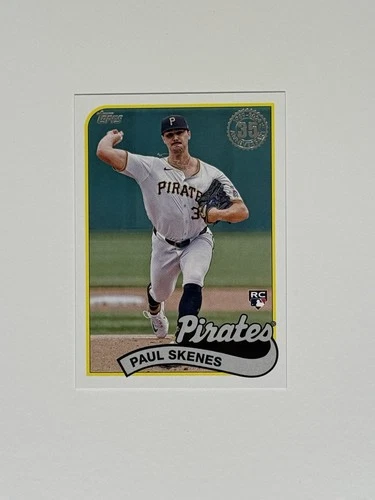 2024 Topps Update #89US-46 Paul Skenes RC 1989 Rookie Card Pittsburgh Pirates