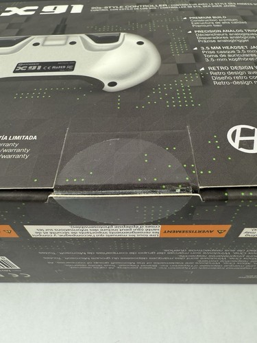 Sealed White Hyperkin X91 90s Style USB Wired Controller Xbox One/ Windows 10 - Picture 5 of 11
