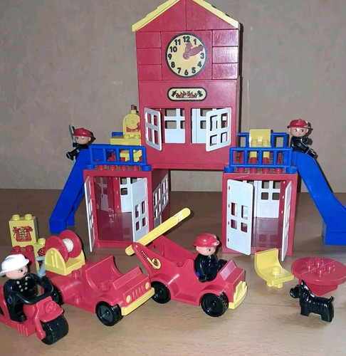 LEGO DUPLO 2658 Feuerwache, Feuerwehr Vintage ❗️plus Bonus❗️ - Bild 1 von 7