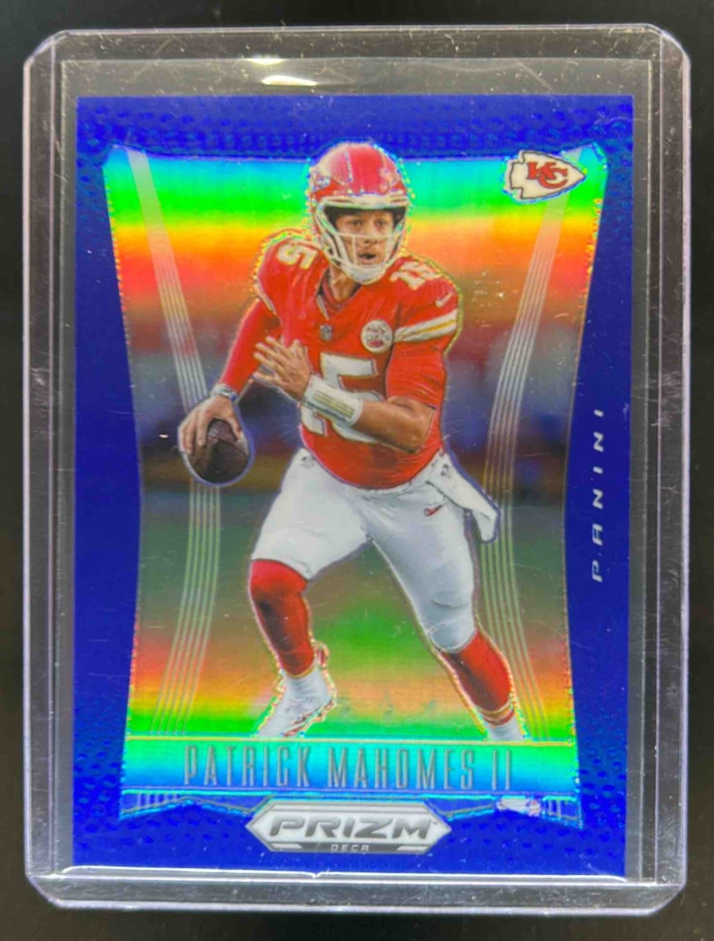 2024 Prizm Deca Patrick Mahomes II Blue #146/149 Chiefs