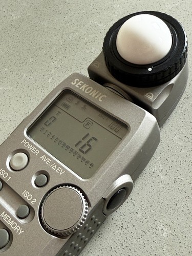 Sekonic L-358 Flash Master Digital Light Meter L358 - Picture 3 of 5