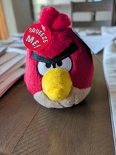 NEW With TAGS Angry Birds Plush Red Bird Toy Stuffed Animal