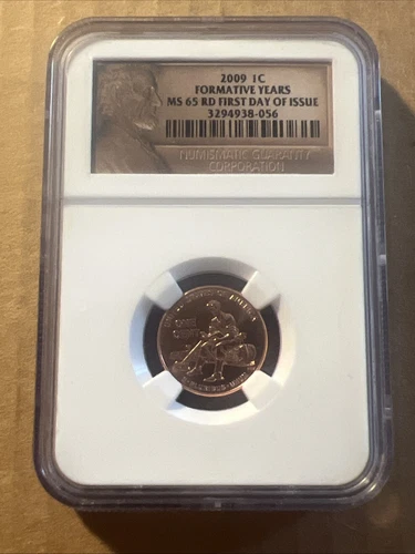 2009 NGc Ms 65 Red Formative Years Lincoln Cent