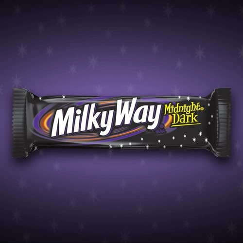 MILKY WAY Dunkle Schokolade Schokoriegel, Midnight Dark, Volle Größe, 1,76 Unzen (Packung... - Bild 4 von 7