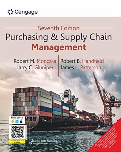 Purchasing and Supply Chain Management by Robert Monczka NEW Paperback - Picture 1 of 1