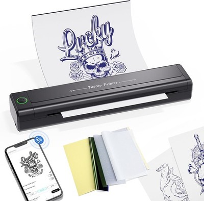 Biomaser H1 Tattoo Stencil Printer Bluetooth Wireless 10 Blätter