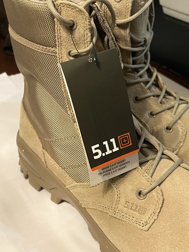 511 TACTICAL HERREN SPEED 3.0 SEITLICHER REISSVERSCHLUSS 8" STIEFEL GRÖSSE 14R Desert Cayote - Bild 8 von 9
