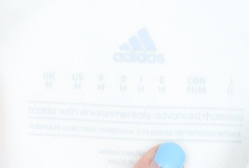 Camisa polo blanca Adidas para hombre - mediana, ropa deportiva - Imagen 4 de 12