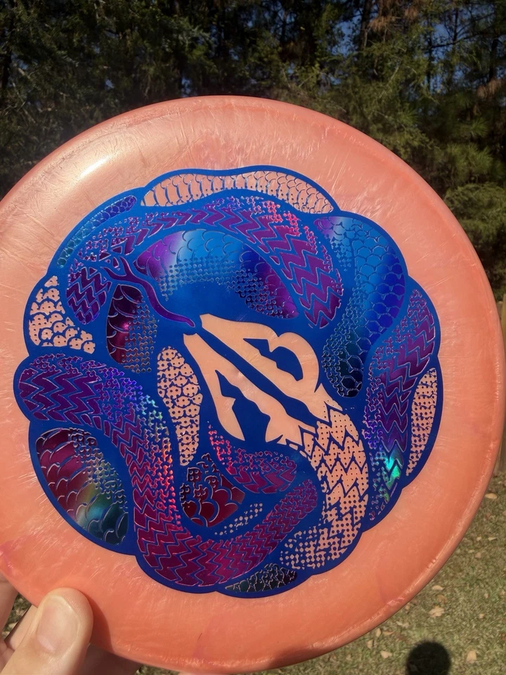 Discraft Swirl Big Z Luna 🐍 Anthony Barela Snake Pit 🐍 Edición Limitada 173-174 Foto 3 de 4