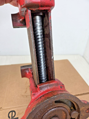 Artesano Vintage Nº Tornillo base giratoria 508-51801, 3 1/2" hecho en EE. UU. - Imagen 15 de 18