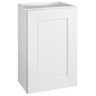 Design House 561548 White Brookings 15"W X 24"H Single Door Wall Cabinet