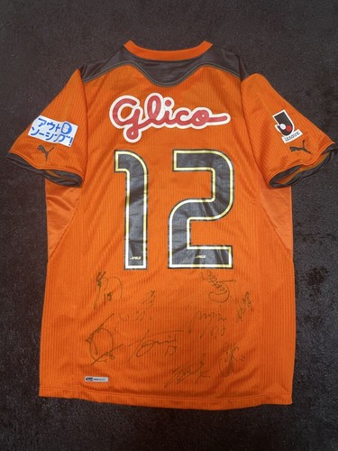 Shimizu S-Pulse 2011 Home Soccer Jersey Puma J League L Signed Vintage - Picture 2 of 10