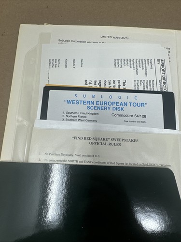 "Western European Tour" Scenery Disk Commodore Amiga auf 3,5" Disk - Bild 3 von 5