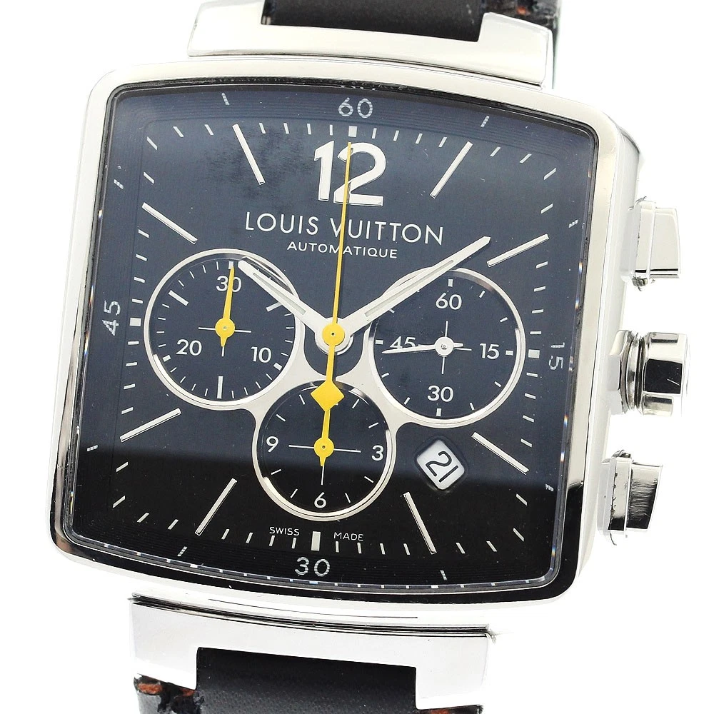 LOUIS VUITTON（LV） Orologio Uomo Automatico LOUIS VUITTON Speedy Q212G Cronografo Quadrante Nero_867268