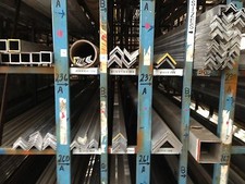 Alloy 6061 Aluminum Angle - 4" x 6" x .375" x 12"