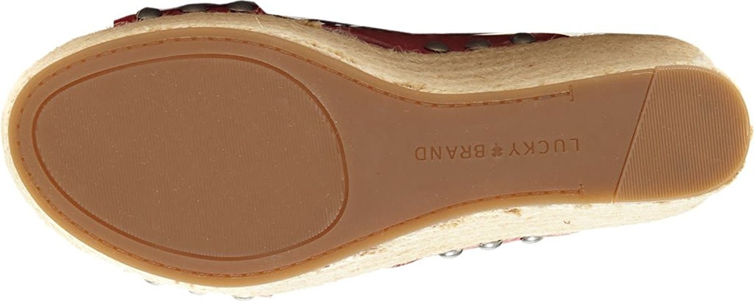 Lucky Brand Mujer Mujer Brand Neeka diapositiva Sandalia de cuña b8816d Lucky Brand Mujer Mujer Brand Neeka diapositiva Sandalia de cuña b8816d