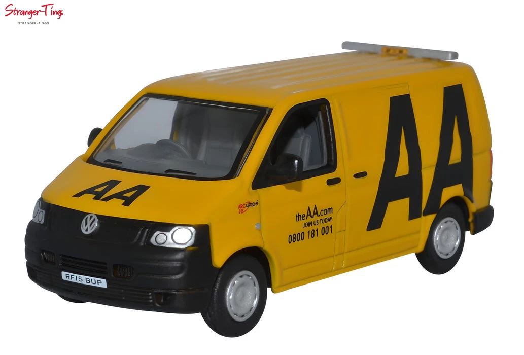 VANS Oxford Diecast VW T5 Van AA scala 1 76
