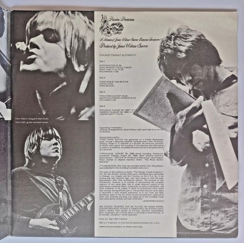 CHICAGO TRANSIT AUTHORITY - CHICAGO TRANSIT AUTHORITY - 12” VINYL DOUBLE LP - Picture 9 of 10