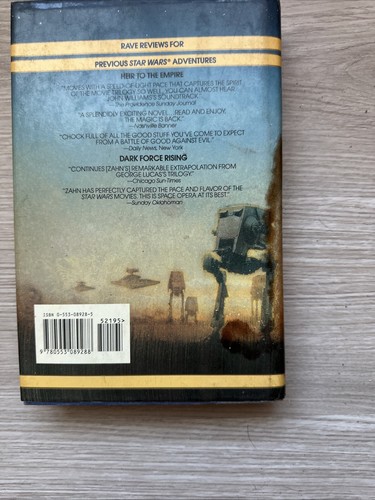 Star Wars Legends Hardcover The Courtship of Princess Leia 1st Ed Dave Wolverton - Imagen 5 de 5