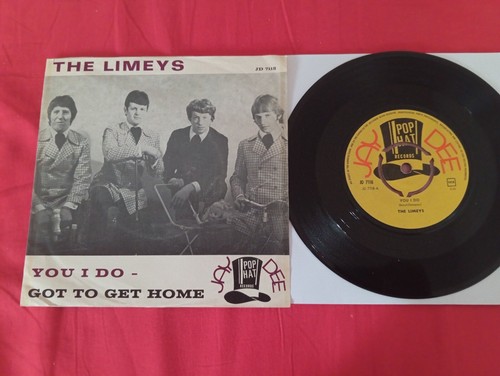 The Limeys "you I do" 7"+PS Jay Dee Norway only UK Freakbeat 1967 - Bild 1 von 2