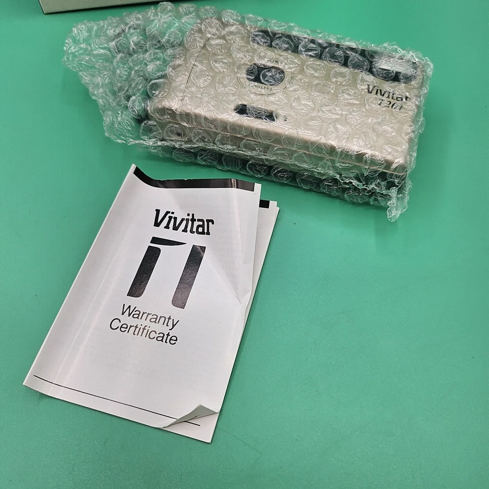 Vivitar T201 35mm Camera With Original Box And Instuctions BRAND NEW SEALED VTG - Image 3 of 3