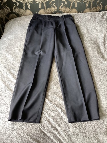 Pierre Cardin Herren dunkelblauer Anzug + Seidenkrawatte & Manschettenknöpfe, 42 S - Bild 12 von 24