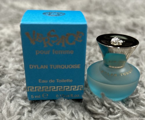 Versace Pour Femme Dylan türkis von Versace Mini EDT 0,17 Unzen Damen