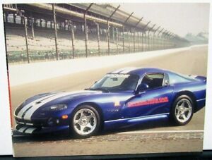Dayton Auto Show >> Details About 1996 Dodge Viper Indianapolis 500 Pace Car Postcard From 1995 Dayton Auto Show Dayton Auto Show >> Details About 1996 Dodge Viper Indianapolis 500 Pace Car Postcard From 1995 Dayton Auto Show